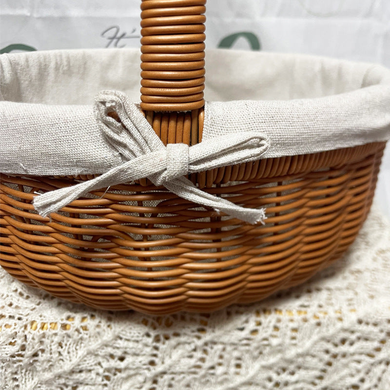 Damen Korb mit Stoffeinlage Brehn