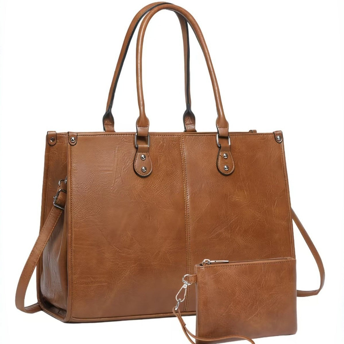 Elegante Handtasche mit Abnehmbarem Kartenetui Brehn