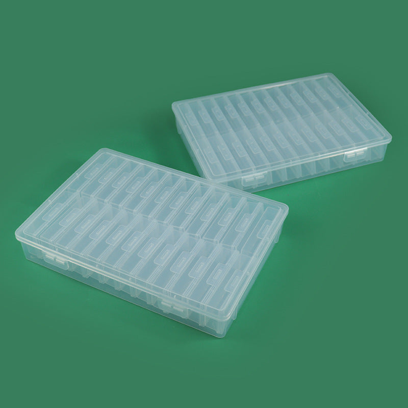Multi-Division Transparente Bastelaufbewahrungsbox Brehn