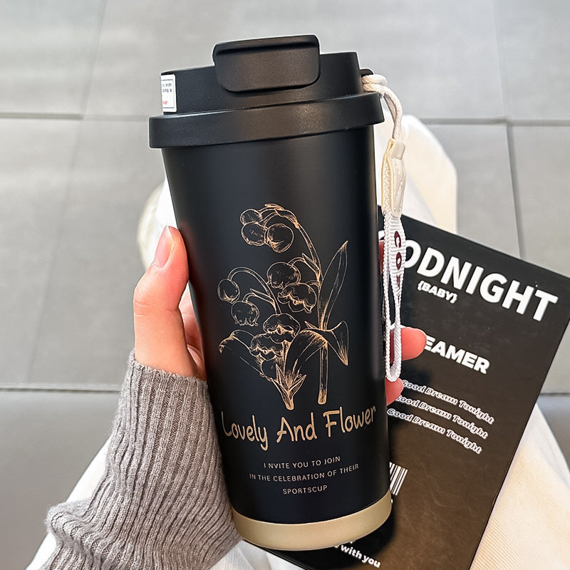Damen isolierter Reisebecher mit Aromaschutz Brehn