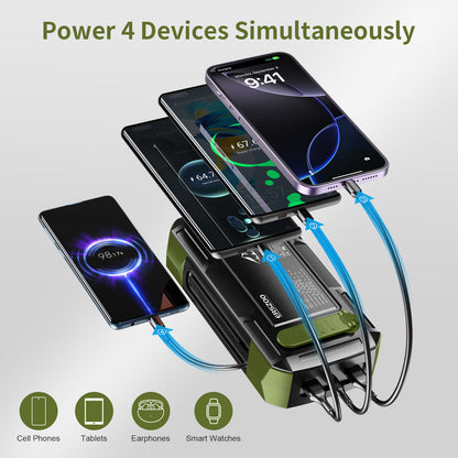Tragbare Solar-Powerbank Brehn