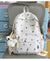Lässiger Grafikdruck Schulrucksack