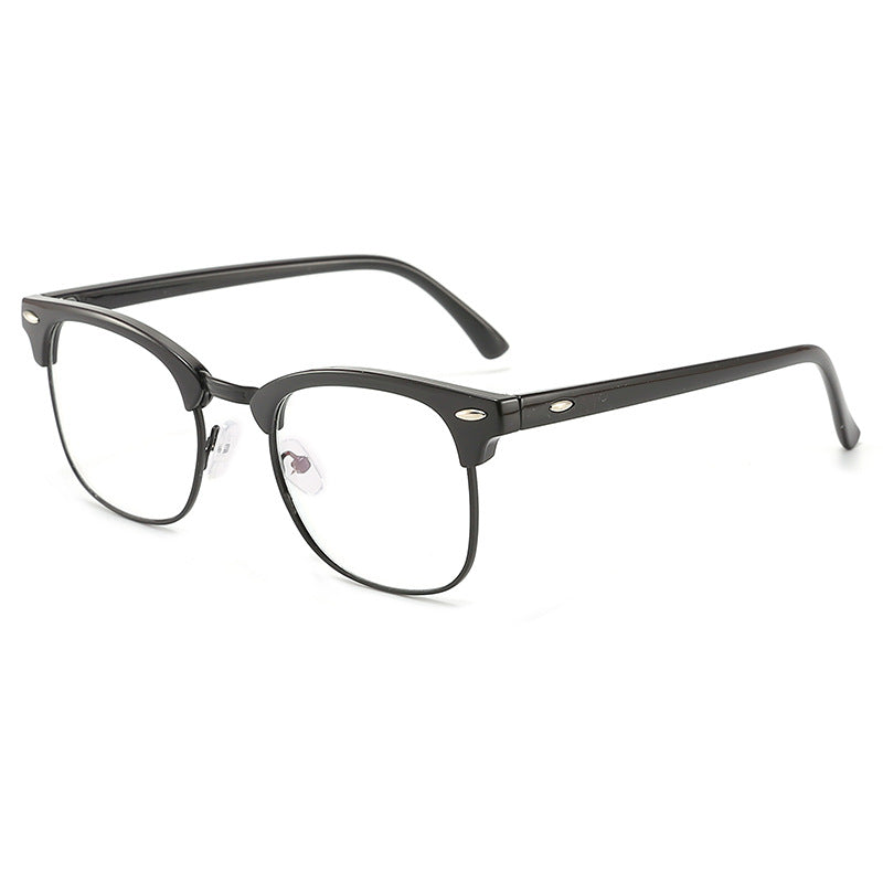 Damen modische Retro-Sonnenbrille mit metallischem Rahmen Brehn