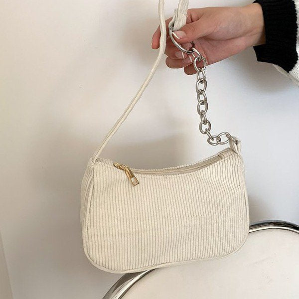 Modische Cord Handtasche Brehn