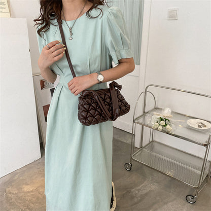 Elegante gepuffte Handtasche