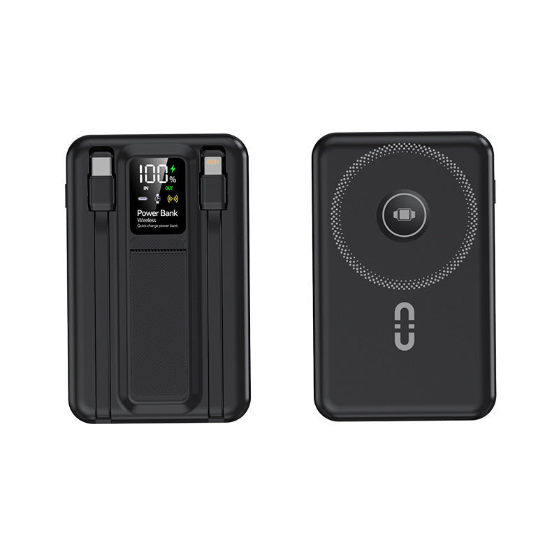Tragbare Kabellose Powerbank mit Integrierter Schnellladefunktion Brehn