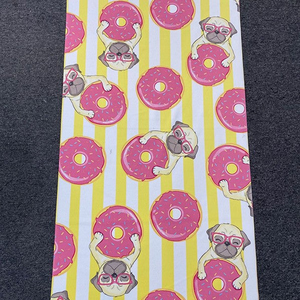 Strandtuch mit tropischem Flamingo-Design Brehn