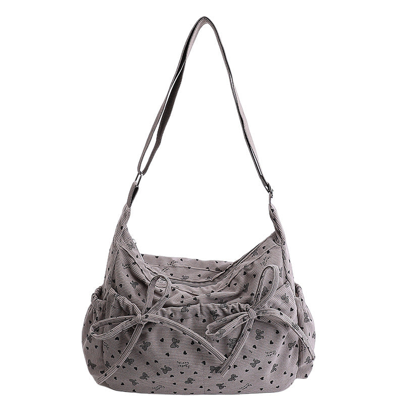 Stylische Blumenschmuck-Hobo-Tasche