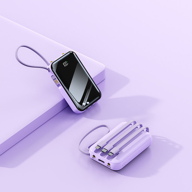 Tragbare Powerbank mit integrierter Ladestation Brehn