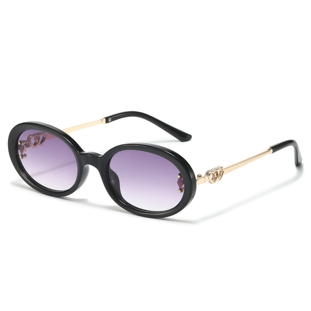 Elegante Shield Sonnenbrille mit dekorativen Metalldetails Brehn