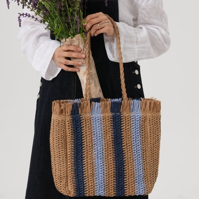 Strandtasche mit Begehrtem Fransen-Design Brehn