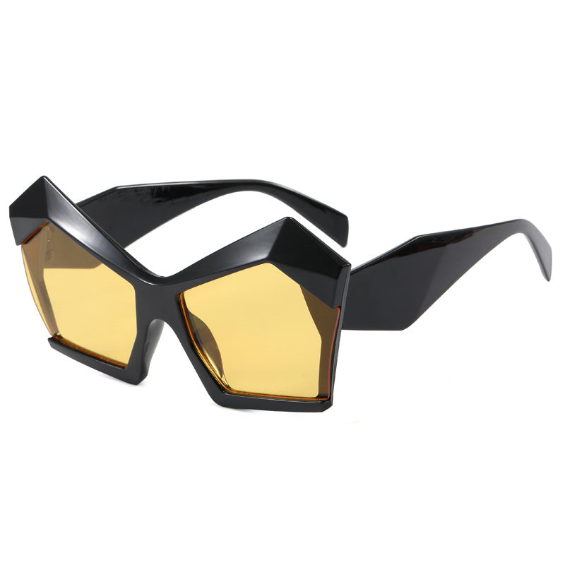 Damen geometrische Designerbrille Brehn