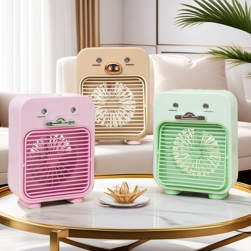 Tragbarer Mini Ventilator für Damen mit Tierdesign Brehn