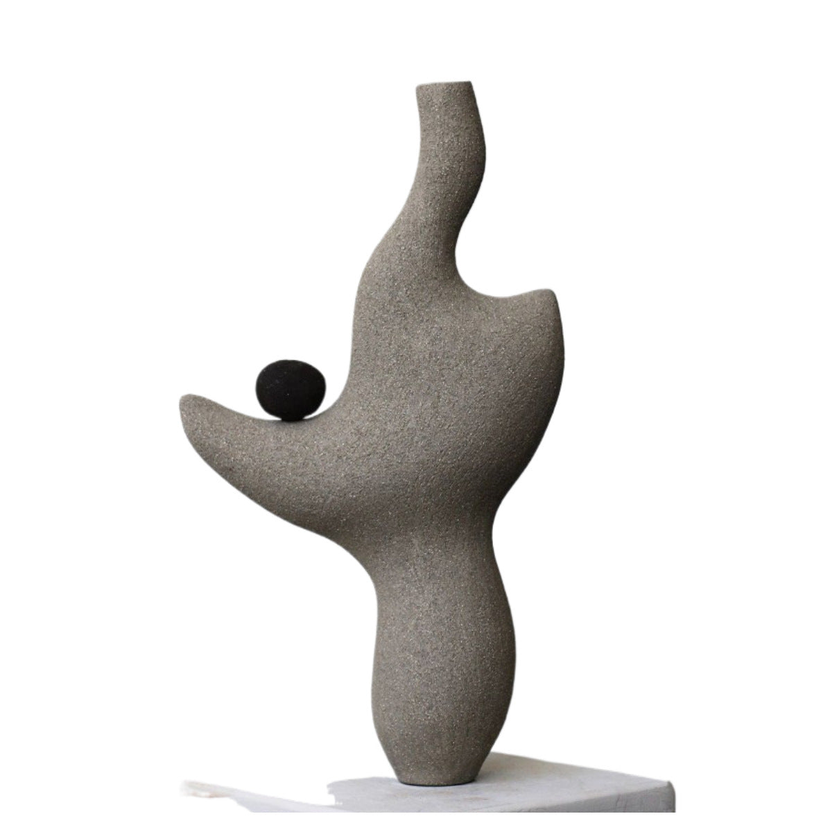 Abstrakte Steinskulptur