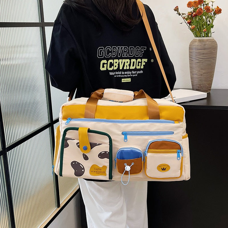 Verspielt tierisches Reise-Duffelbag Brehn