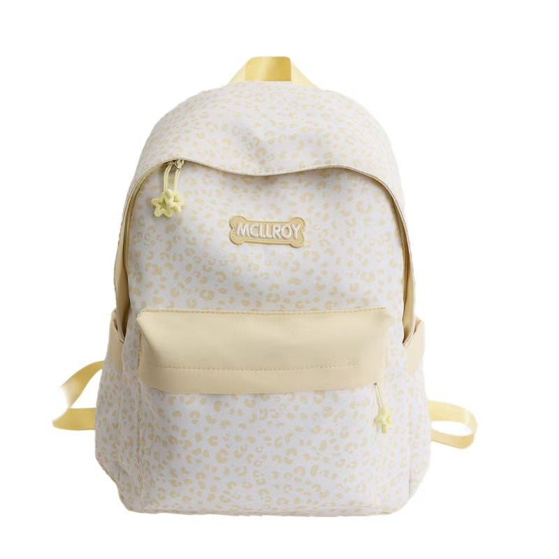 Stylische Leoparden-Print-Rucksack Brehn