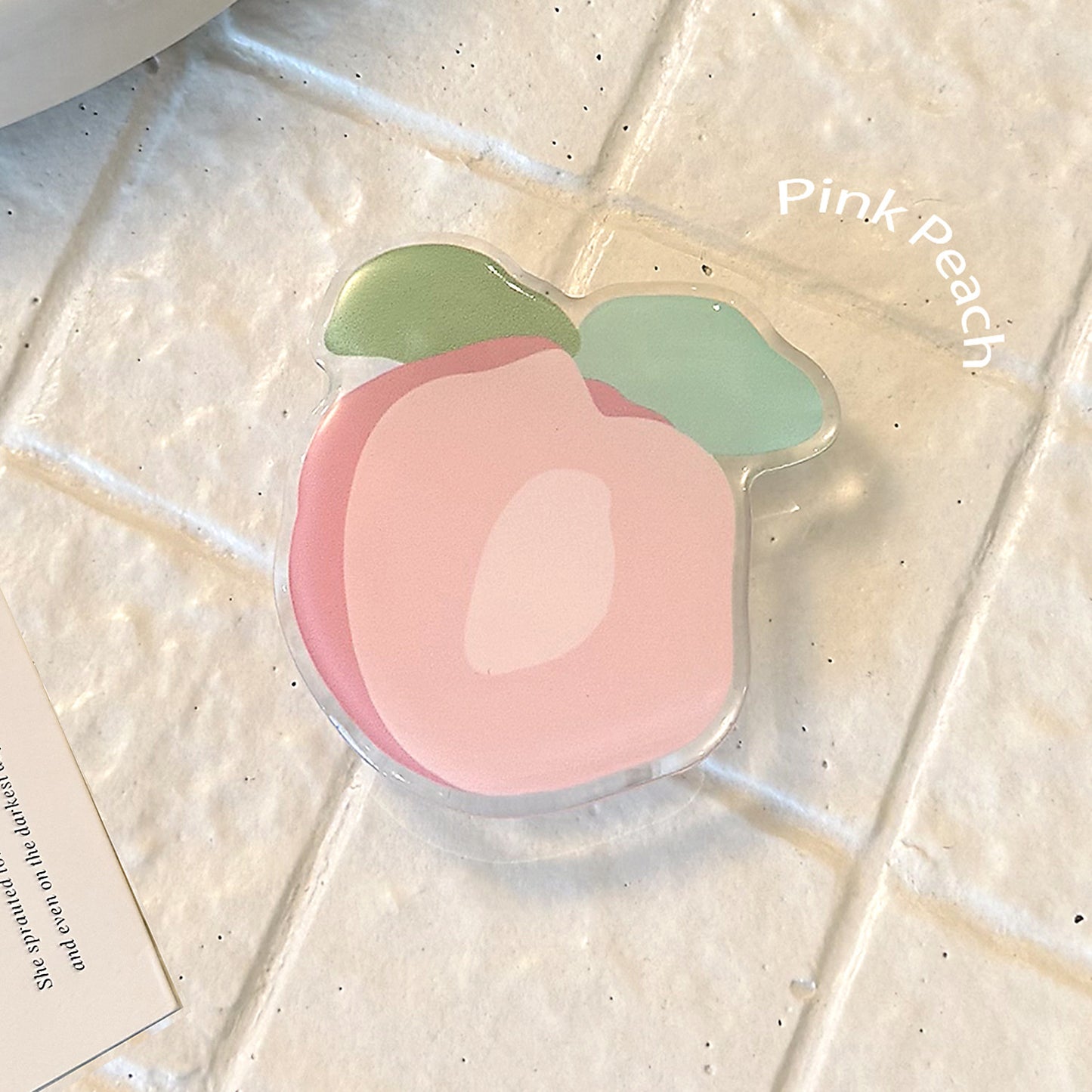 Origineller Untersetzer im pfirsichförmigen Design Brehn