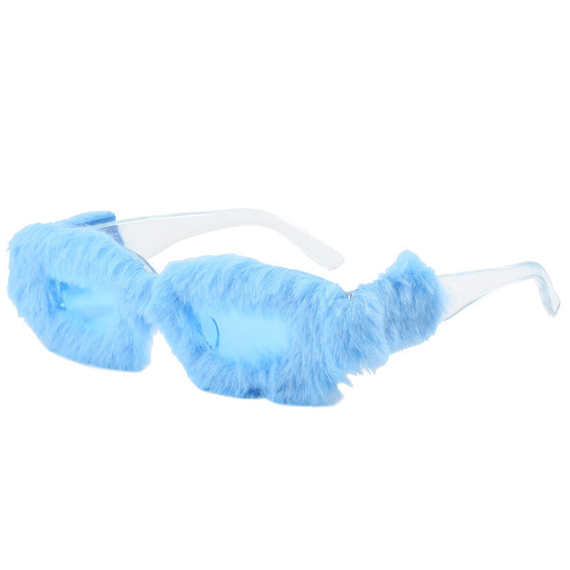 Damen modische Sonnenbrille mit kuscheligem Bezug Brehn
