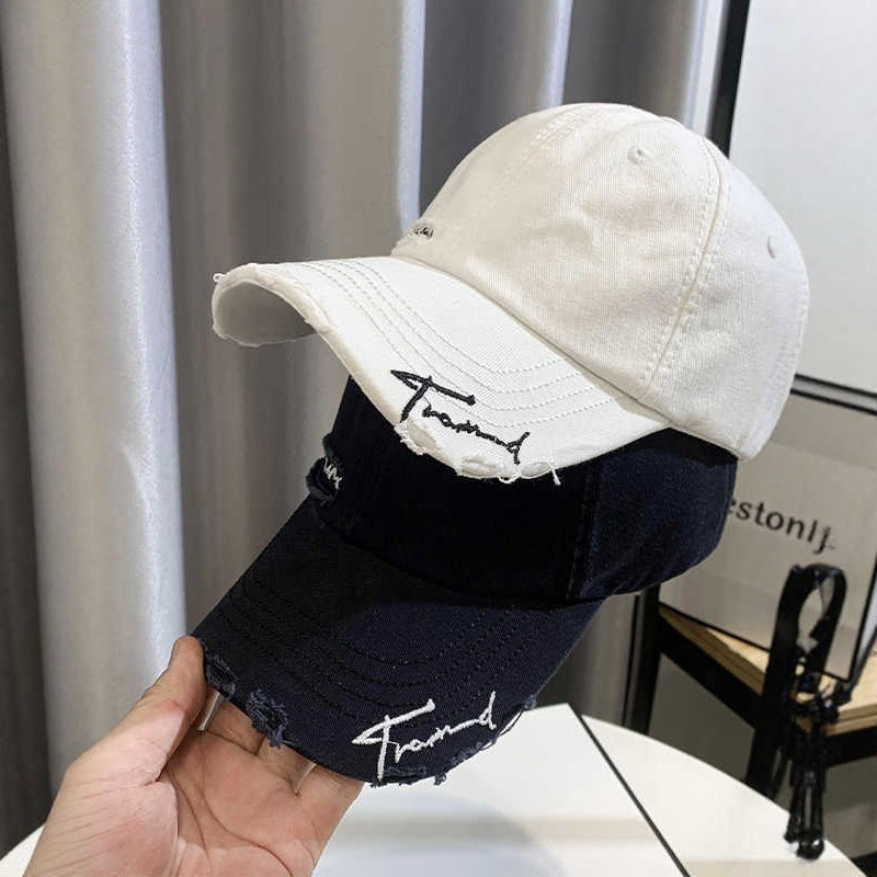 Unisex Verwaschenes Grafik Baseball Cap Brehn