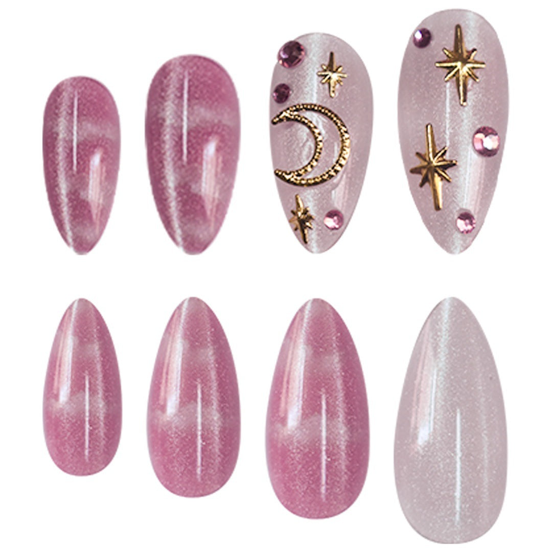 Himmlische Themen Press-On Nagelkunst Brehn
