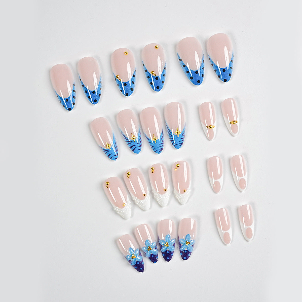 Künstlerisches Press-On Nail Enhancement Kit