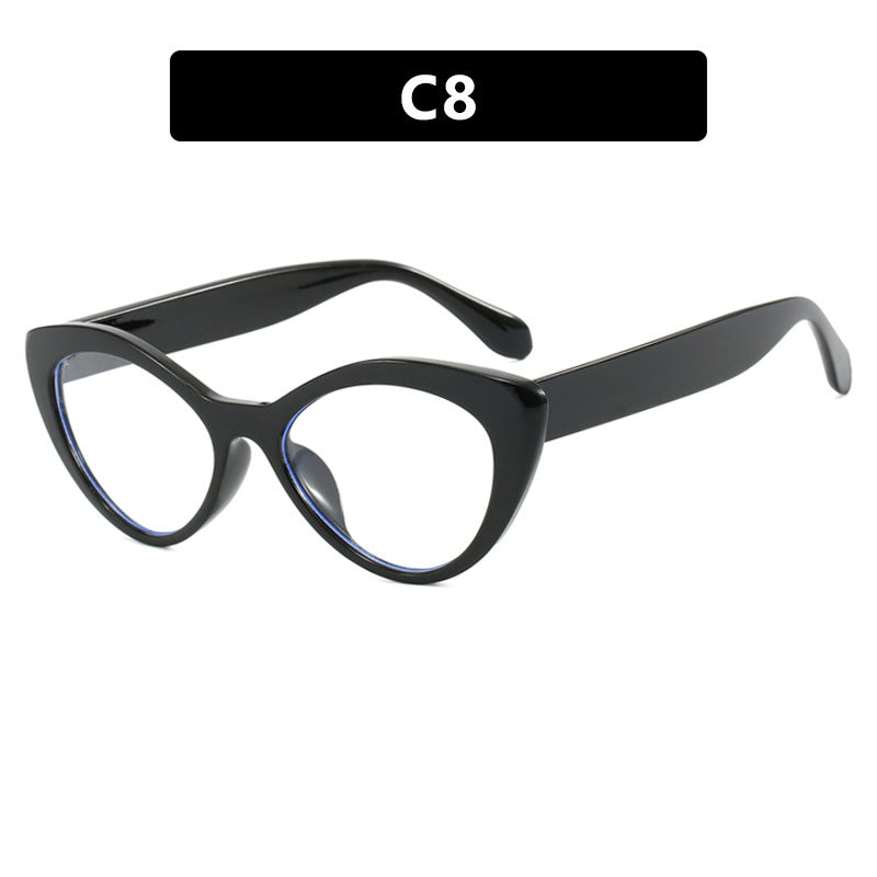 Damen kreative Cat-Eye Brille Brehn
