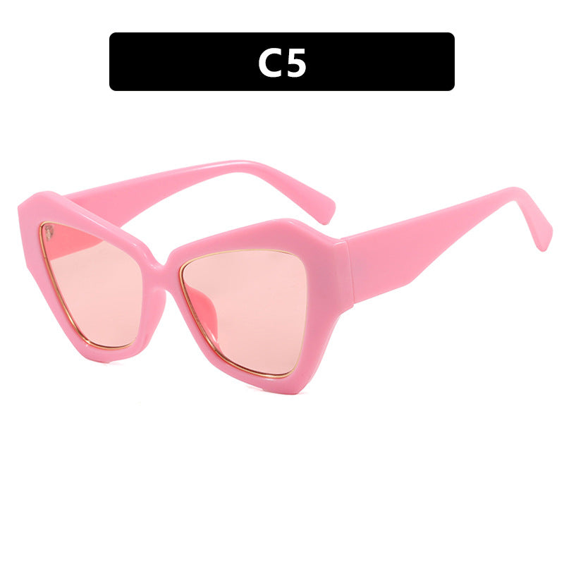 Damen trendy Cat-Eye Sonnenbrille mit elegantem Rahmen und UV-Schutz Brehn