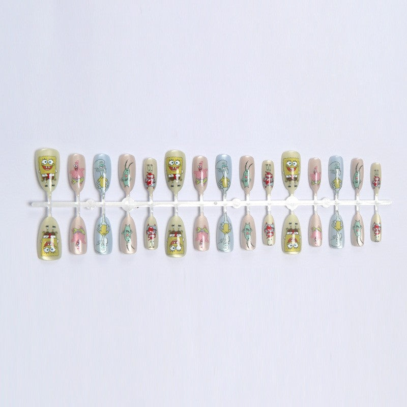 Kreatives Kunstnagelset mit wundervollen Cartoon-Motiven Brehn
