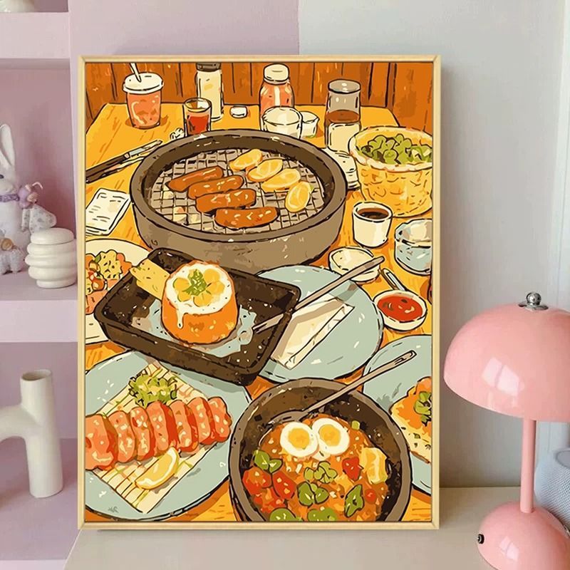 Gourmet Kulinarische Wandkunst Druck Brehn