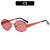 Modernes Design Stylishe Runde Rahmen Sonnenbrille