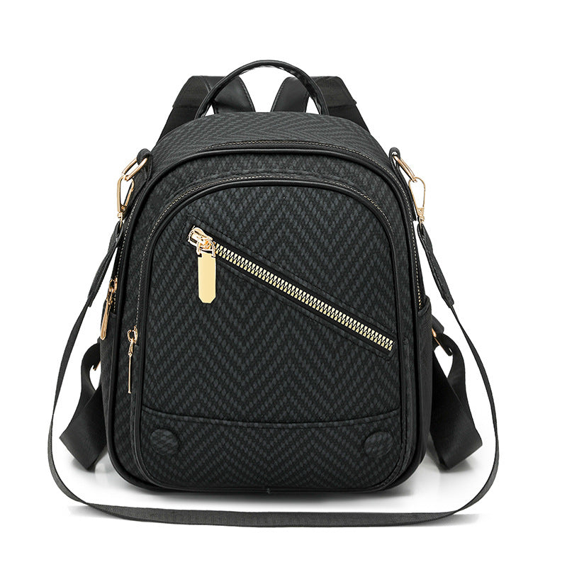 Chic Texturierter Rucksack Brehn