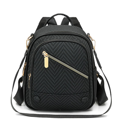 Chic Texturierter Rucksack Brehn