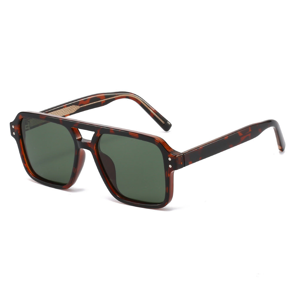 Damen Modische Sonnenbrille im eleganten Schildpatt-Design Brehn