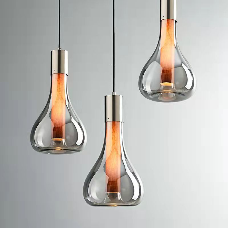 Elegante abstrakte LED-Kronleuchter