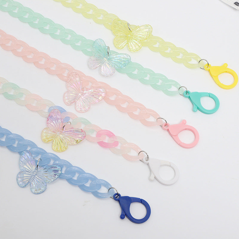 Dekorativer Schmetterlings-Brillen-Halsband Brehn