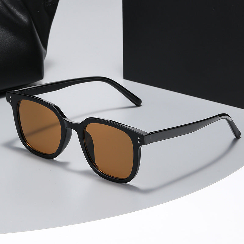 Damen Retro-inspirierte quadratische Sonnenbrille Brehn
