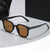 Damen Retro-inspirierte quadratische Sonnenbrille Brehn