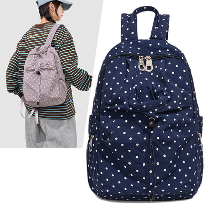 Polka-Dot-Design-Rucksack Brehn