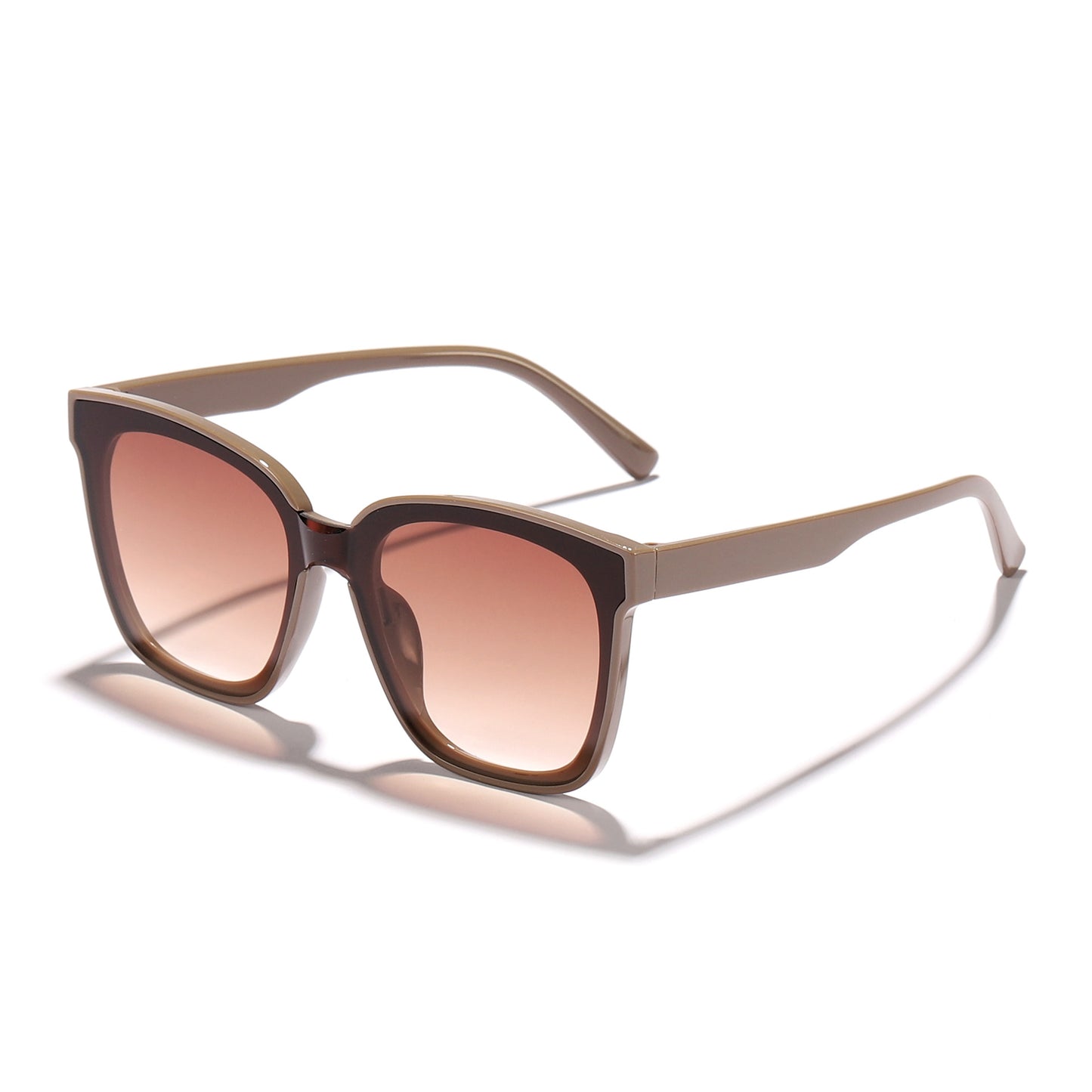 Damen modische Sonnenbrille im eleganten Quadrat-Rahmendesign Brehn