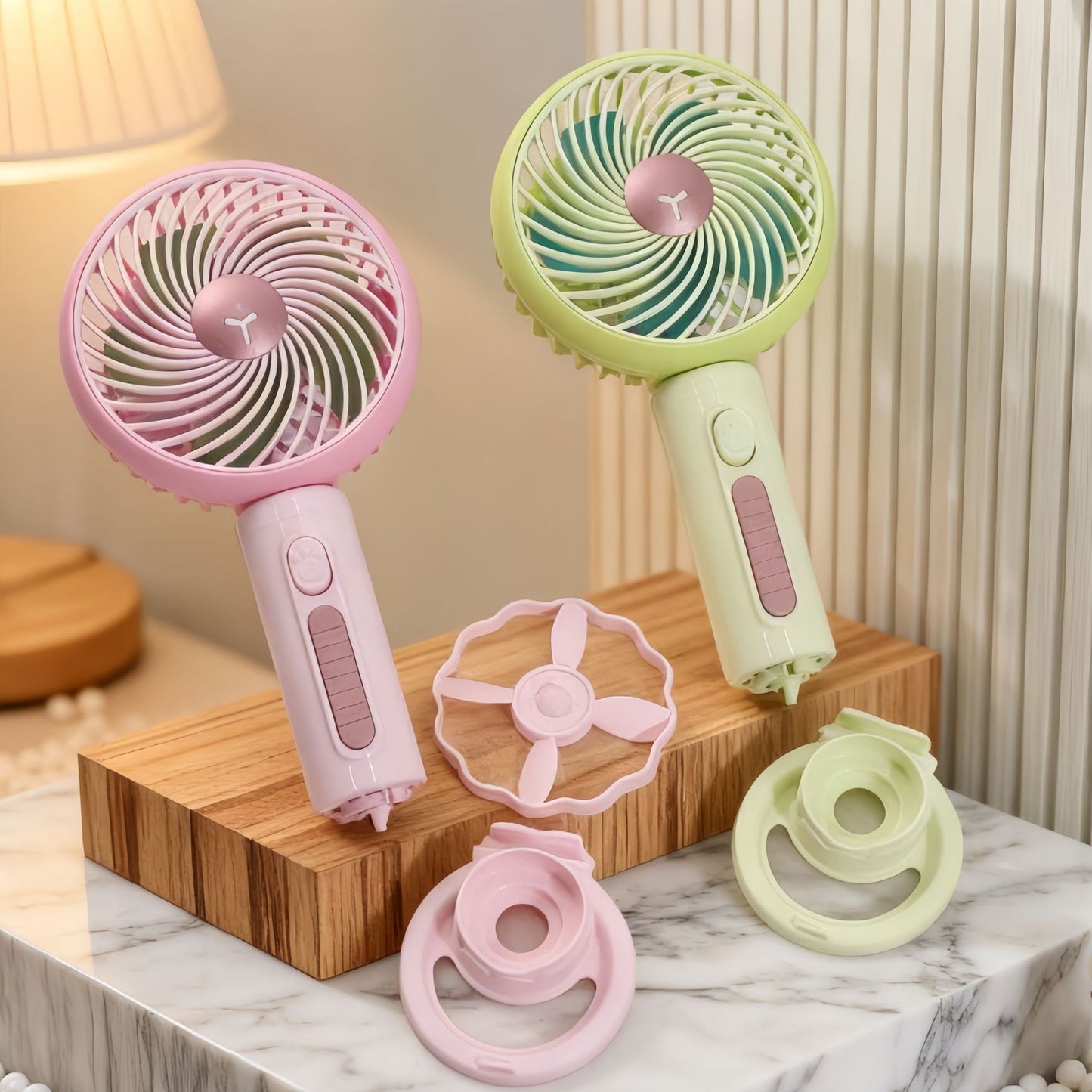 Damen Tragbarer Mini-Handventilator mit flexibler Neigungsverstellung Brehn