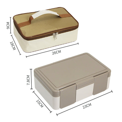 Isolierter Multi-Compartment Lebensmittellagerbehälter