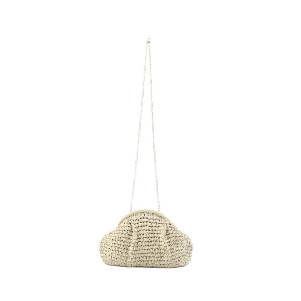Clutch mit Dekorativem Flechtdesign Brehn