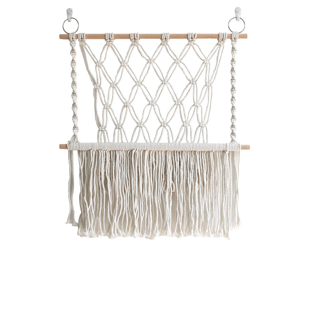 Handgewebter Wandbehang im Boho-Stil
