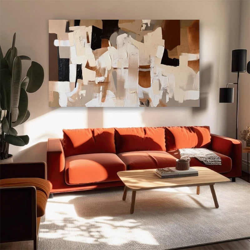Abstrakte Leinwandkunst Druck