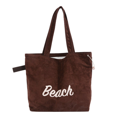 Stylische Strandtasche
