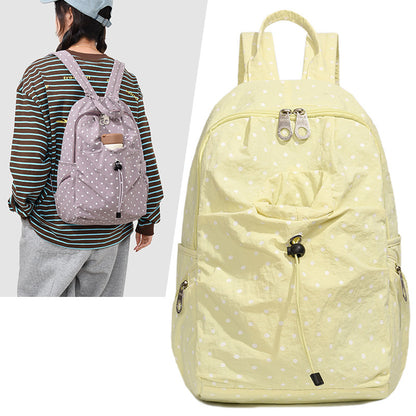 Polka-Dot-Design-Rucksack Brehn