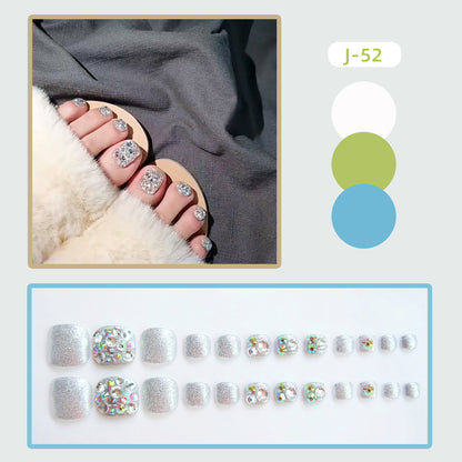 Glitzernde, mit Schmucksteinen verzierte Sandalen Brehn