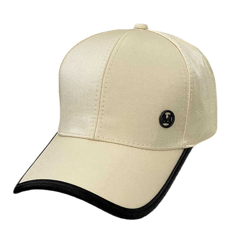 Damen Glänzende Satin Baseballmütze Brehn