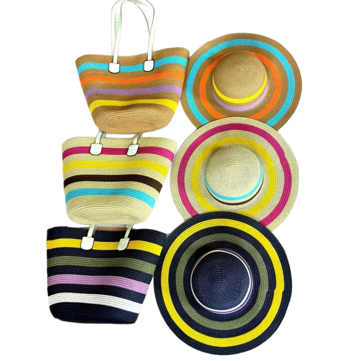 Strandtasche mit Passendem Sonnenhut Brehn