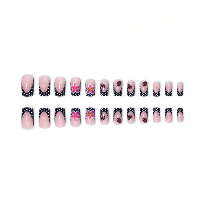 Blumenmuster Nail Art Extensions Brehn